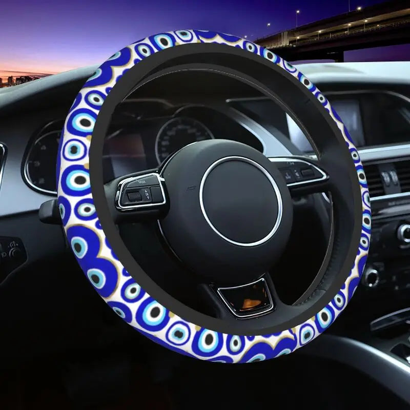 Evil Eye Steering Wheel Cover