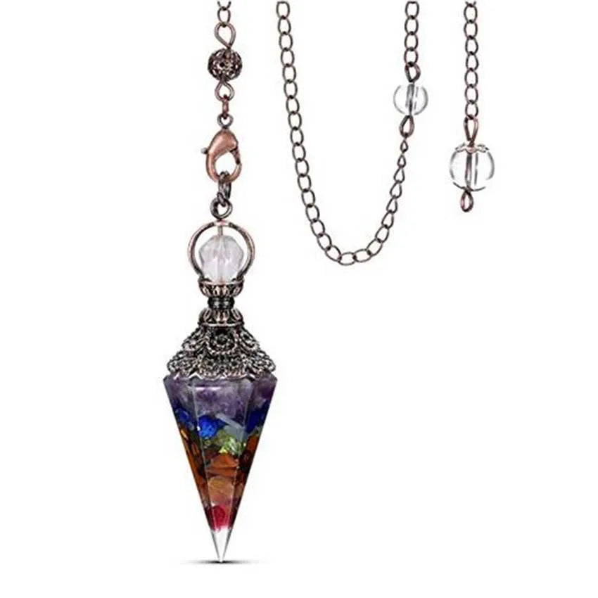 Filigree Style Crystal Pendulum