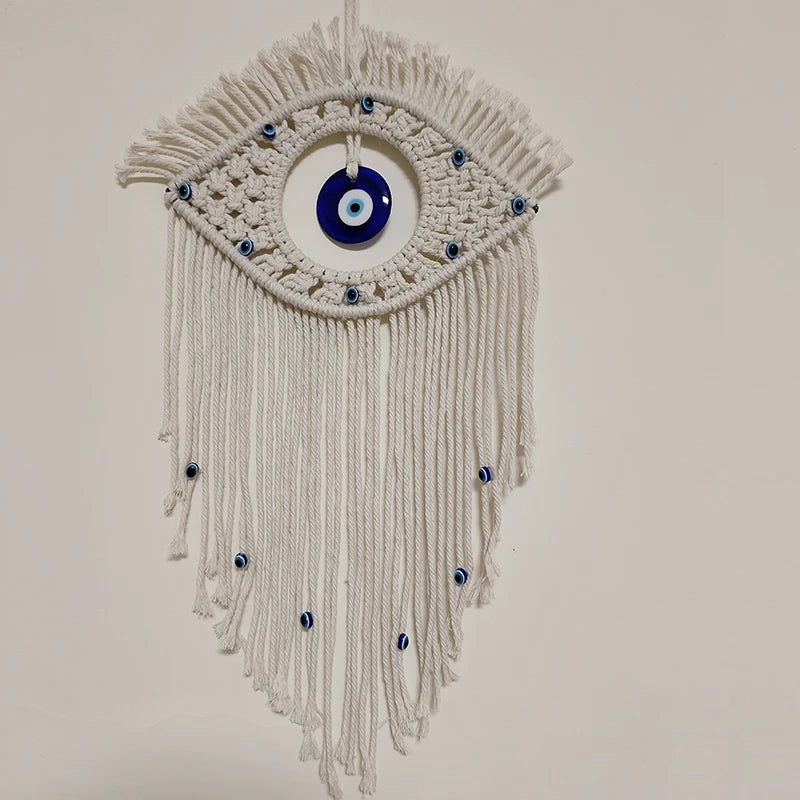 Macrame Evil Eye Wall Hanging