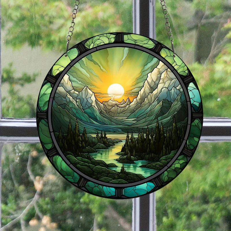 Rainbow Tree of Life Suncatcher