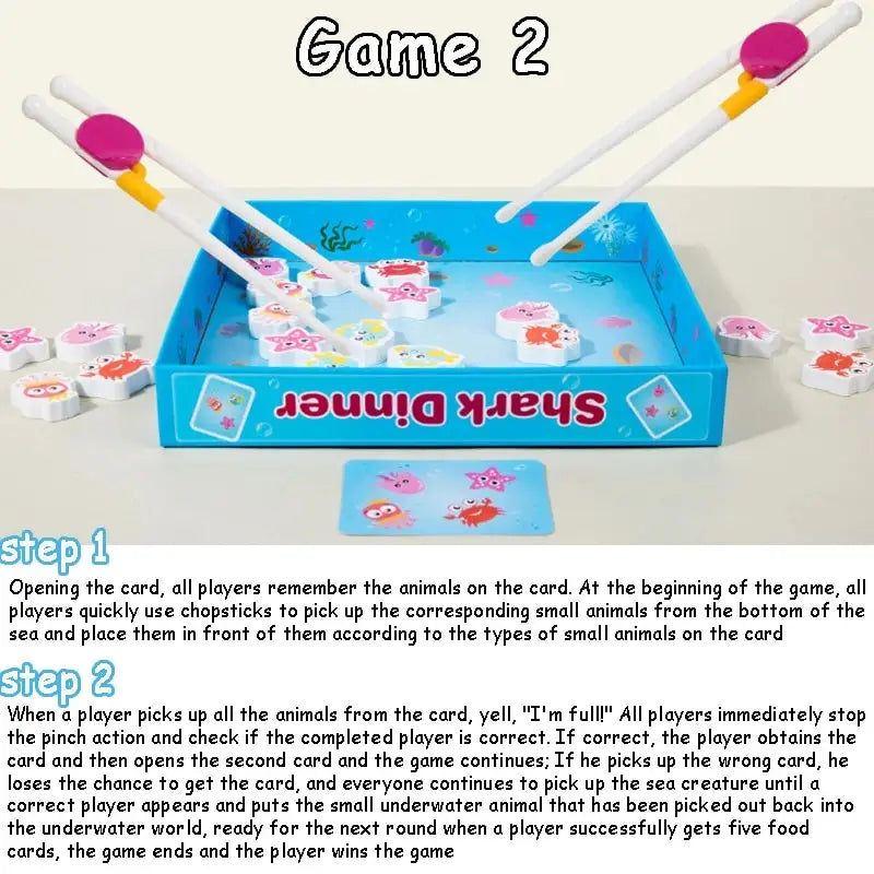 Montessori Chopstick Practice Matching Game