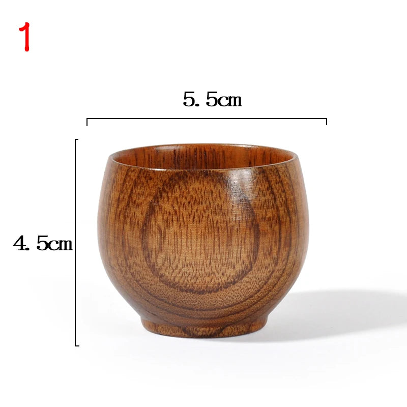 Carved Wooden Mug, Food Grade, 11oz