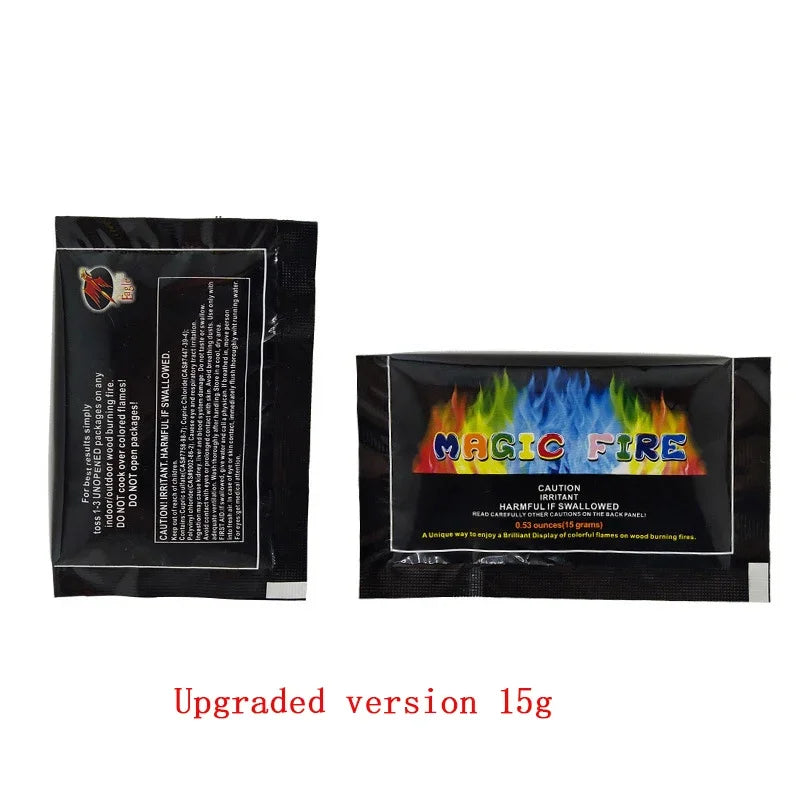 Color Changing Flame Powder, Pack of 3 (comes in 10g & 30g, 3 bags each)