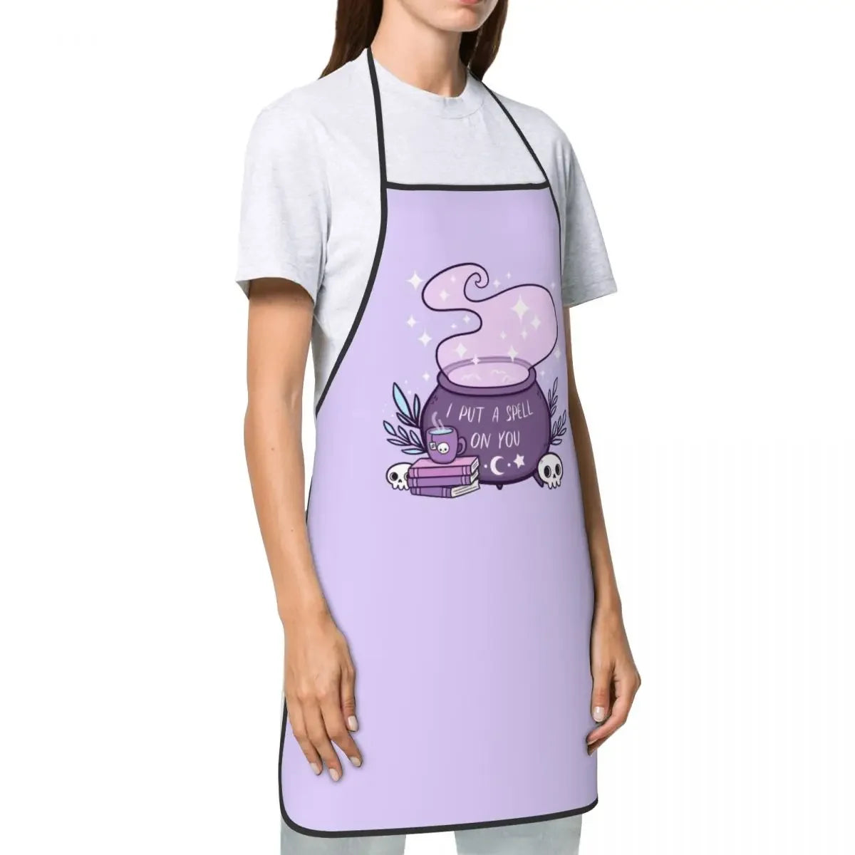 Lavender Witch Apron