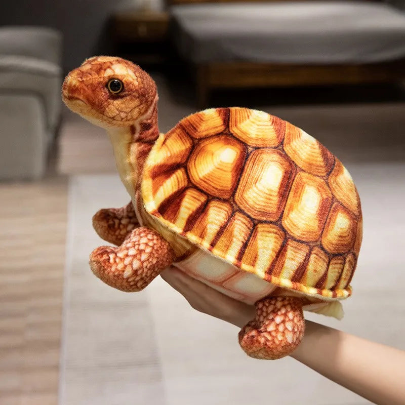 Realistic Tortoise Plush Toy