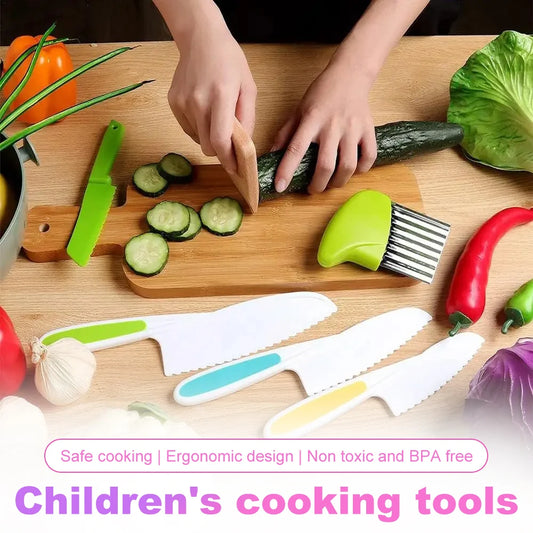 Montessori Kids Real Cooking Kitchen Tools Gift Set for ages 2 and up, Deluxe 17 piece Set