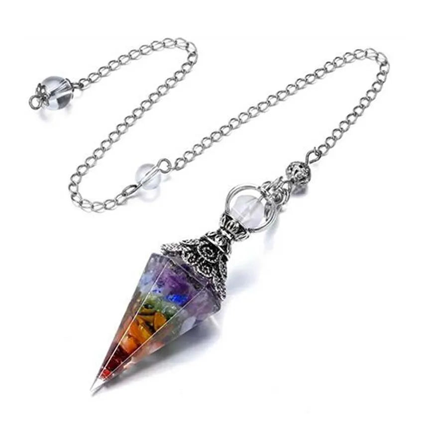 Filigree Style Crystal Pendulum