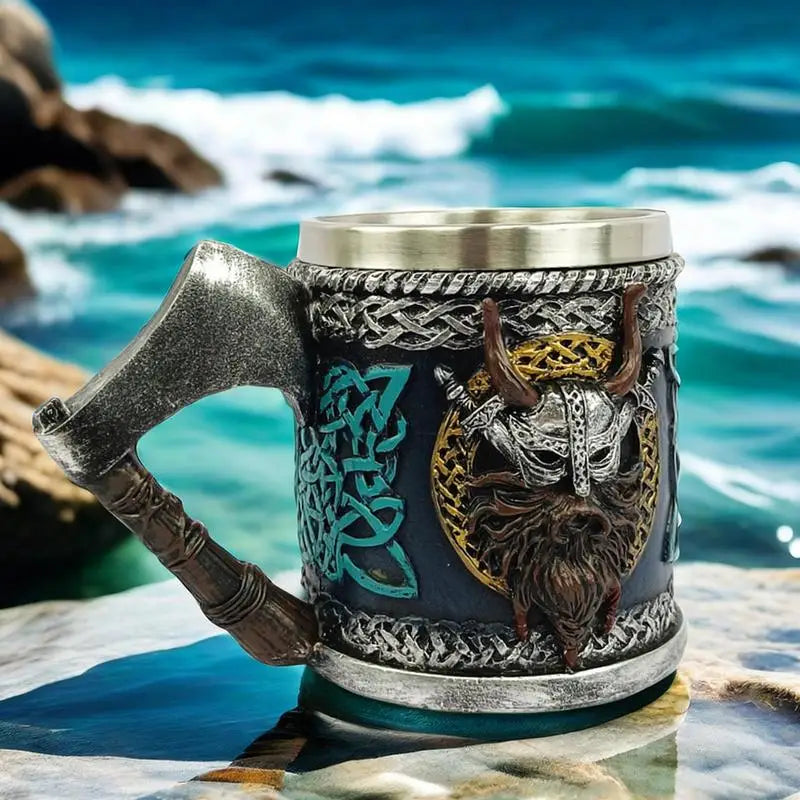 Viking Stainless Steel Mug or Stein