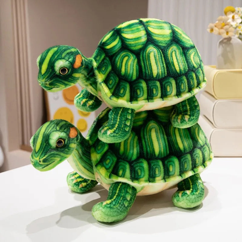 Realistic Tortoise Plush Toy