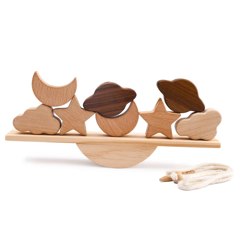 Loving Cottage Wooden Balance Board Set