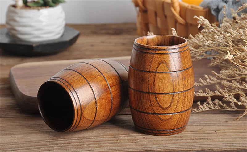 Wooden Barrel, Food Grade, Approx 3.5 in high