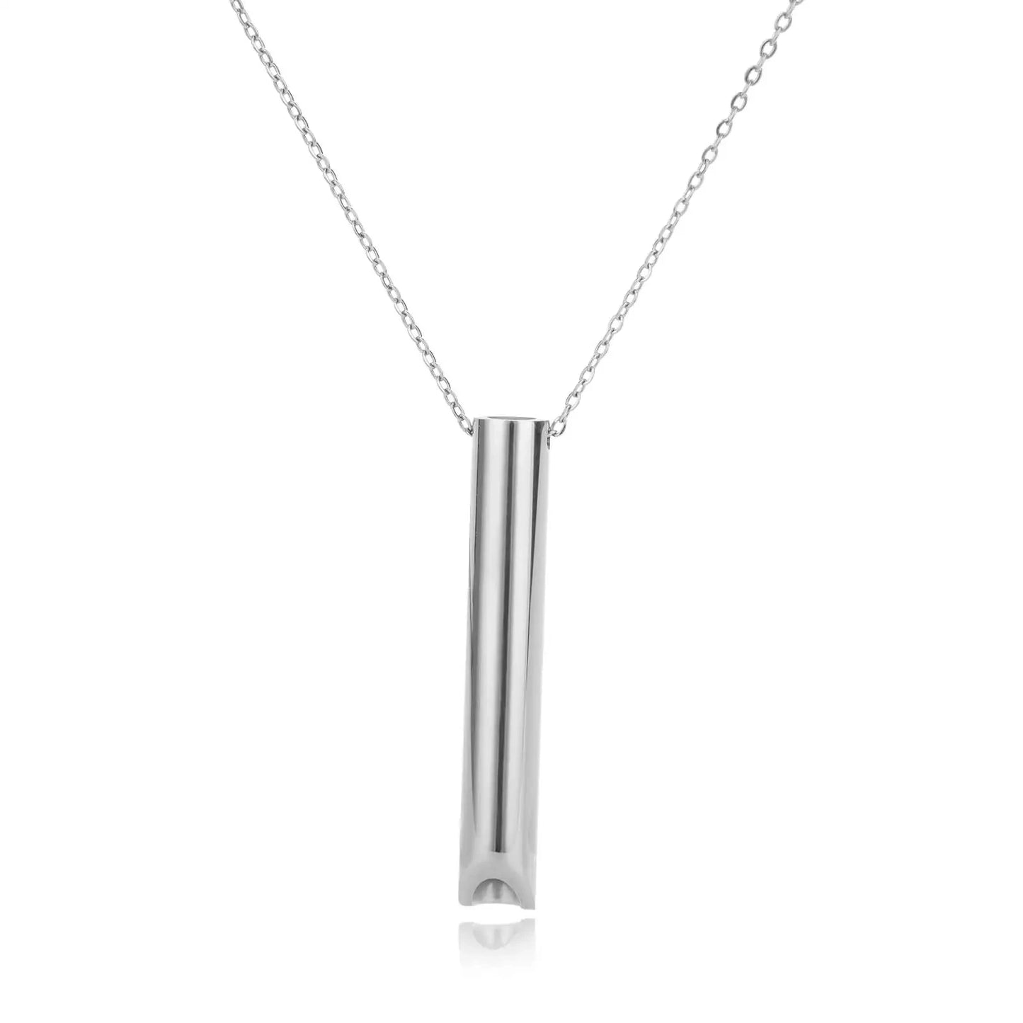 Stainless Steel Necklace for Meditation, Fidget, & Anxiety