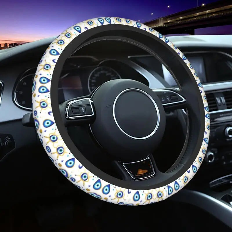 Evil Eye Steering Wheel Cover