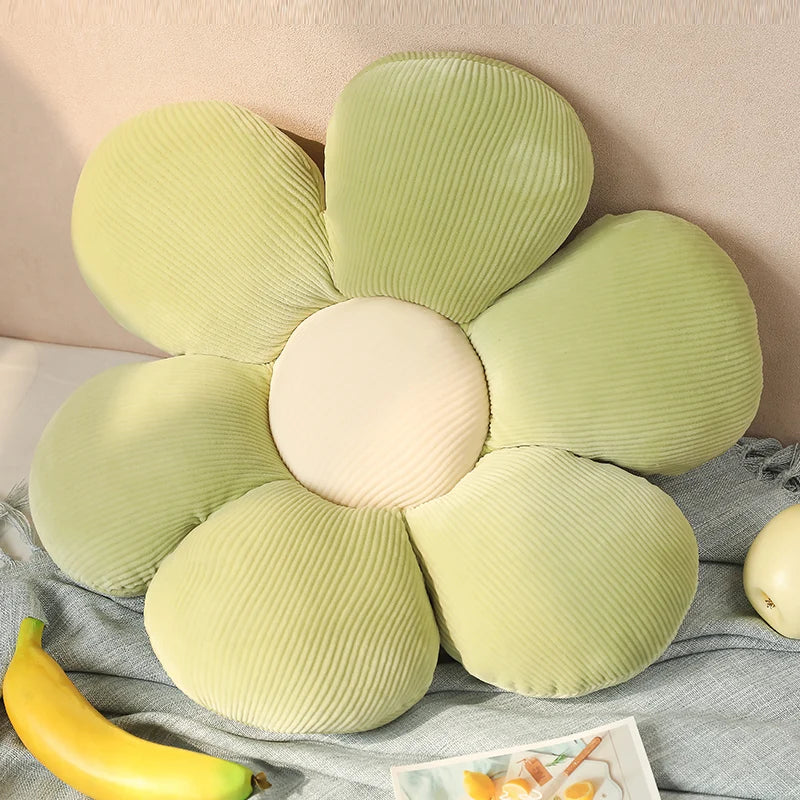 Plush Daisy Meditation Cushions for Kids