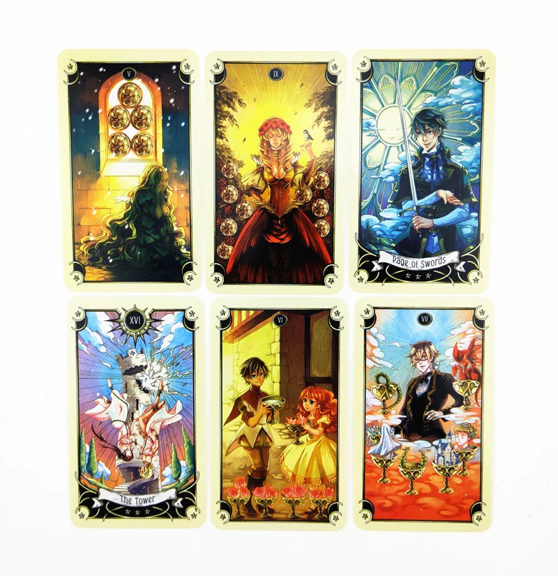 Mystical Manga Tarot Deck